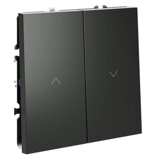 Выключатель встраиваемый VOLTUM S70 для жалюзи 10А, (титан), Voltum, VLS020706 Выключатель встраиваемый VOLTUM S70 для жалюзи 10А, (титан), Voltum, VLS020706