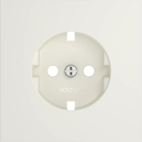 Накладка для розетки с заземлением, S70 (хлопок), Voltum, VLS000613