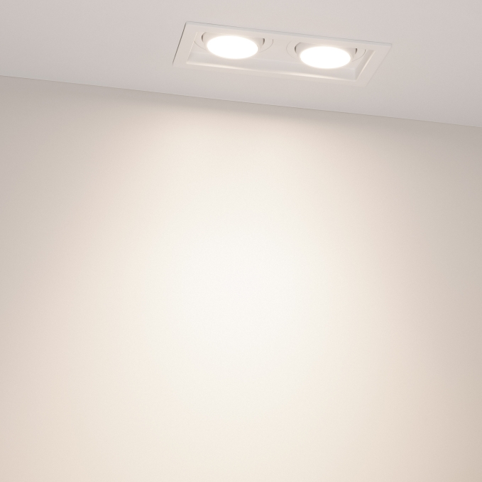 Светильник MS-VORTEX-BUILT-S170x90-2x12W Day4000 (WH-WH, 40 deg, 230V), Arlight, 057771, изображение 7 Светильник MS-VORTEX-BUILT-S170x90-2x12W Day4000 (WH-WH, 40 deg, 230V), Arlight, 057771, изображение 7