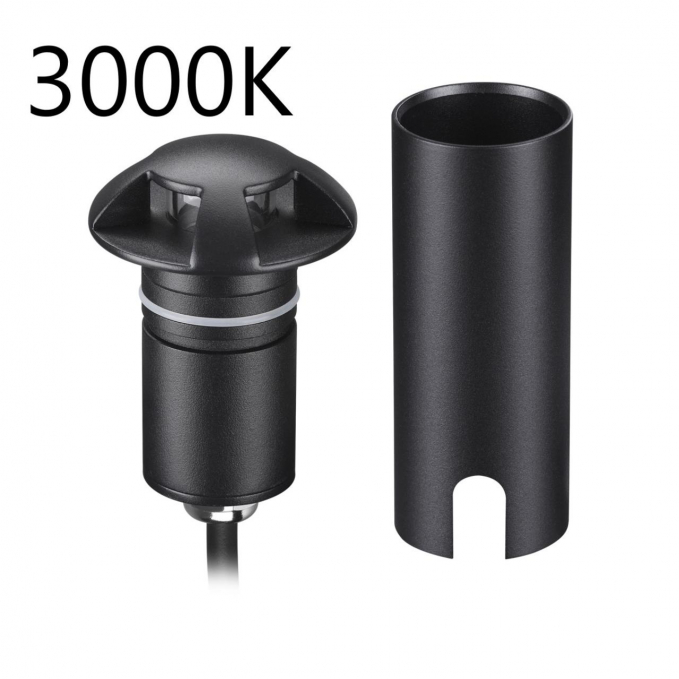 Встраиваемый грунтовый светильник IP67 LED 3W 3000K 60° 12V/24V WALD (нужен драйвер 357781/357782) NATURE ODL25 691 ODEON LIGHT 6662/3GL3, изображение 1