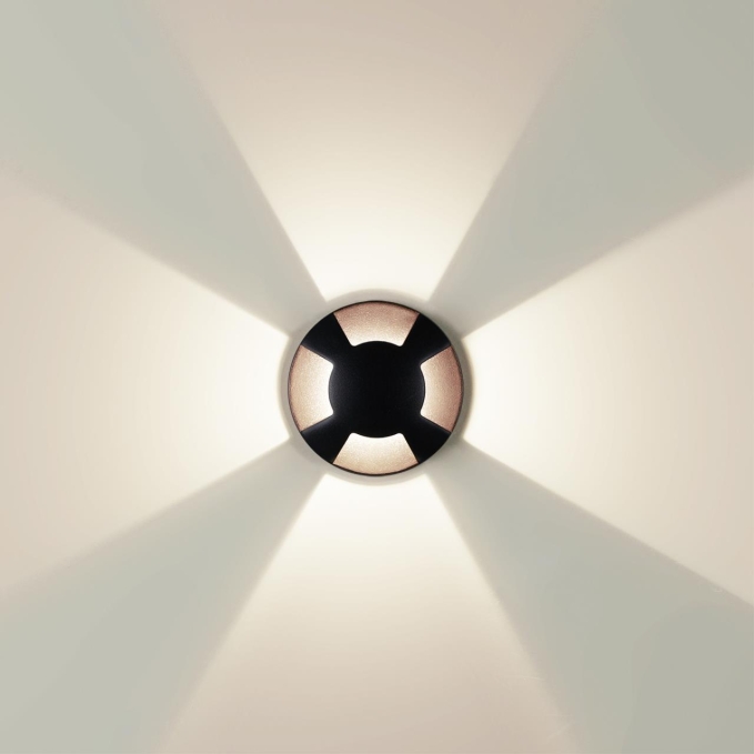 Встраиваемый грунтовый светильник IP67 LED 3W 3000K 60° 12V/24V WALD (нужен драйвер 357781/357782) NATURE ODL25 691 ODEON LIGHT 6662/3GL3, фото на белом фоне