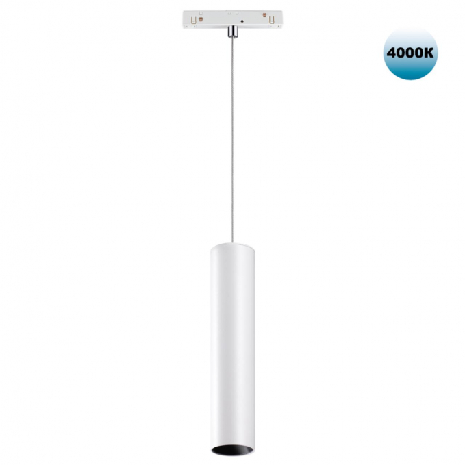 Трековый светильник для низков. шинопровода IP20 LED 4000K 12W 48V FLUM SHINO NT20 169 NOVOTECH 358425, изображение 1 Трековый светильник для низков. шинопровода IP20 LED 4000K 12W 48V FLUM SHINO NT20 169 NOVOTECH 358425, изображение 1