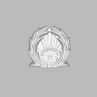 Орнамент Decomaster DA-770, 80x80x17 мм Орнамент Decomaster DA-770, 80x80x17 мм