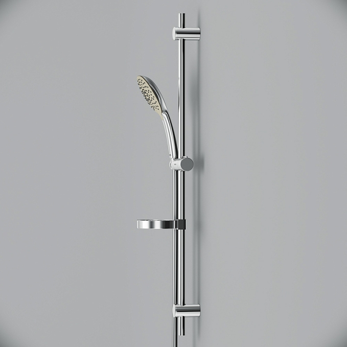 Душевой гарнитур AM.PM Spirit 2.0 F0170A000 штанга, шланг, лейка 3 режима, хром Душевой гарнитур AM.PM Spirit 2.0 F0170A000 штанга, шланг, лейка 3 режима, хром