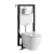 Система инсталляции с унитазом WasserKRAFT Vils 56TLT.010.ME.BN03.H002