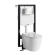 Система инсталляции с унитазом WasserKRAFT Vils 56TLT.010.ME.BN03.H002