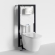 Система инсталляции с унитазом WasserKRAFT Vils 56TLT.010.ME.BN03.H002