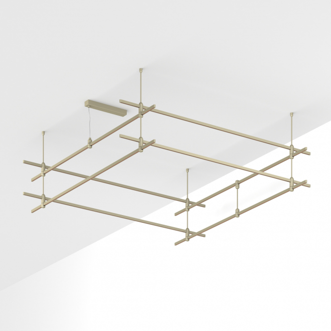 Основание ART-APRIORI-QUADRAT-2-ROD-400-2000x2000 (OG), Arlight, 054422, изображение 1