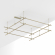 Основание ART-APRIORI-QUADRAT-2-ROD-400-2000x2000 (OG), Arlight, 054422, изображение 1