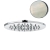 Верхний душ Webert AC1024345BRASS никель глянцевый