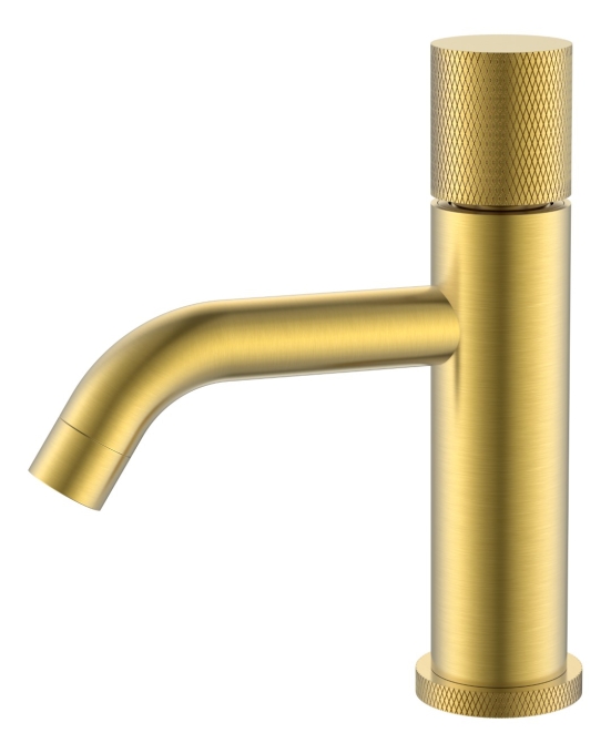 Смеситель для раковины Boheme Stick 121-MG.2 матовое золото