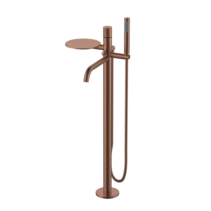 Смеситель напольный Boheme Stick 129-BRB.2 брашированная бронза Смеситель напольный Boheme Stick 129-BRB.2 брашированная бронза