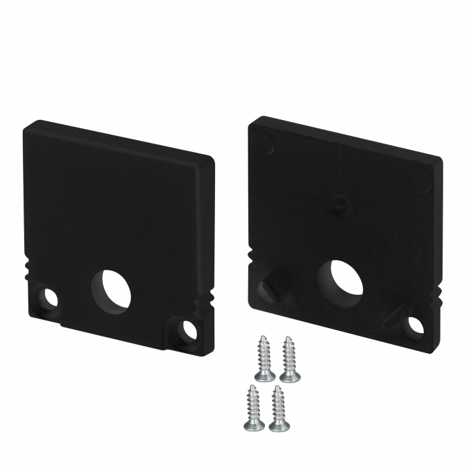 Заглушка SL-SLIM20-H20 BLACK с отверстием , Arlight, 047637, изображение 1 Заглушка SL-SLIM20-H20 BLACK с отверстием , Arlight, 047637, изображение 1