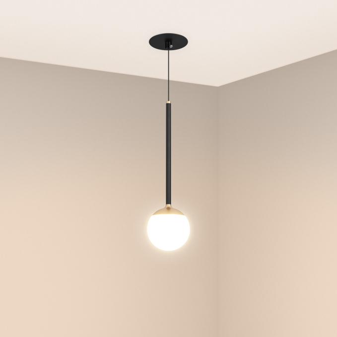 Светильник SP-BEADS-HANG-BUILT-T-R100-8W Warm3000 (BK-GD, 180 deg, 230V), Arlight, 056420, изображение 3