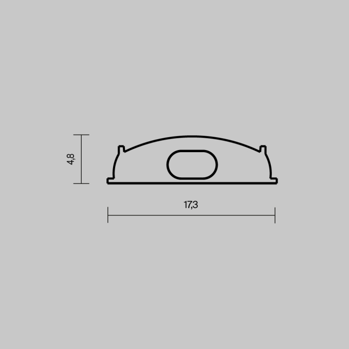 Комплект заглушек (для профиля 18x06) 2 шт., ALM-1806-EC 642075, 642075, изображение 5 Комплект заглушек (для профиля 18x06) 2 шт., ALM-1806-EC 642075, 642075, изображение 5