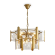Люстра Люмьер / Lumiere E14x9, Freya, FR5516PL-09BS