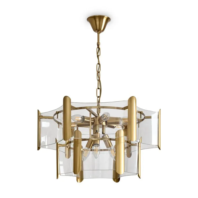 Люстра Люмьер / Lumiere E14x9, Freya, FR5516PL-09BS