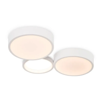 Потолочный светильник Молекула / Molecule 56 Вт LED с пультом ДУ, Freya, FR6080CL-L76W Потолочный светильник Молекула / Molecule 56 Вт LED с пультом ДУ, Freya, FR6080CL-L76W