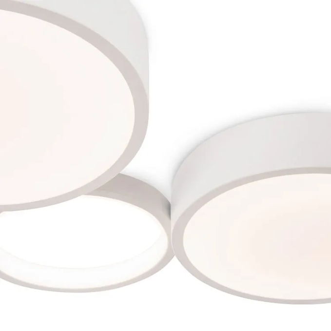 Потолочный светильник Молекула / Molecule 56 Вт LED с пультом ДУ, Freya, FR6080CL-L76W