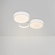 Потолочный светильник Молекула / Molecule 56 Вт LED с пультом ДУ, Freya, FR6080CL-L76W