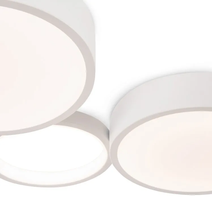 Потолочный светильник Молекула / Molecule 56 Вт LED с пультом ДУ, Freya, FR6080CL-L76W