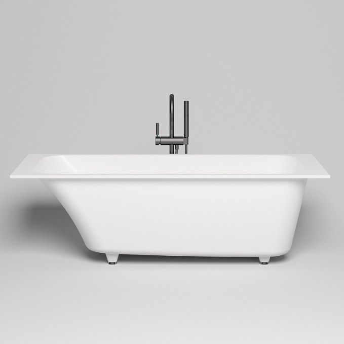 Ванна из литьевого камня Salini Orlanda Kit 180x80 102112M белая матовая встраиваемая Ванна из литьевого камня Salini Orlanda Kit 180x80 102112M белая матовая встраиваемая