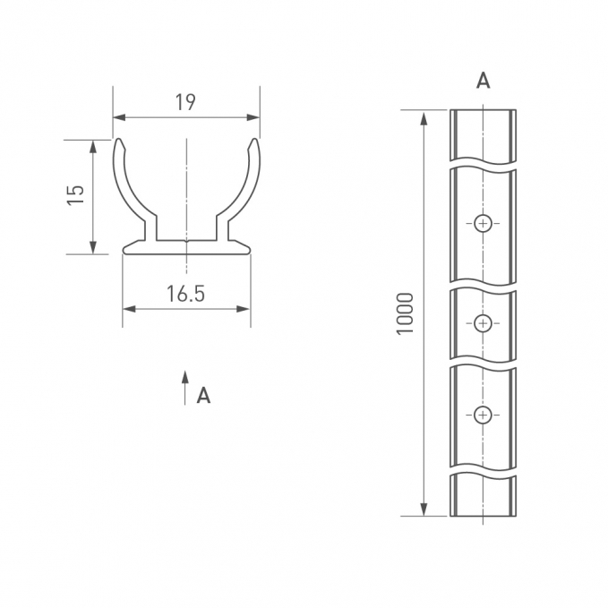 Профиль ARL-MOONLIGHT-R18-1000-TU CLEAR, Arlight, 031460, изображение 1 Профиль ARL-MOONLIGHT-R18-1000-TU CLEAR, Arlight, 031460, изображение 1