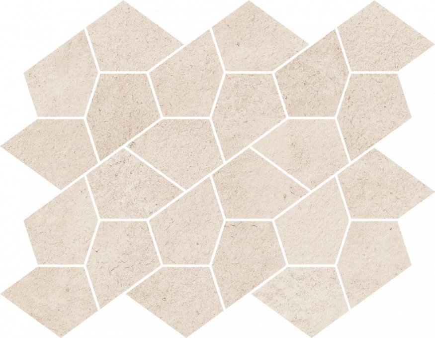 Мозаика Italon Eternum Snow Mosaico Kaleido 27.6x35.6, 620110000194