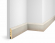 Плинтус Cosca Decor WP07 экошпон дуб Коттон, 80x16x2400 мм, МДФ