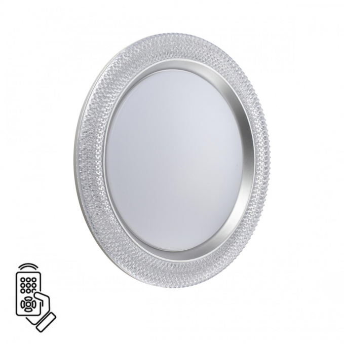 Светильник LED 48Вт 3000-6000К D398 IP43 пульт ДУ VENDY MARON SN 000 СОНЕКС 7782/DL, изображение 1 Светильник LED 48Вт 3000-6000К D398 IP43 пульт ДУ VENDY MARON SN 000 СОНЕКС 7782/DL, изображение 1