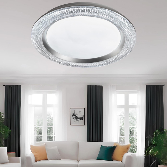Светильник LED 48Вт 3000-6000К D398 IP43 пульт ДУ VENDY MARON SN 000 СОНЕКС 7782/DL, фото в интерьере 1 Светильник LED 48Вт 3000-6000К D398 IP43 пульт ДУ VENDY MARON SN 000 СОНЕКС 7782/DL, фото в интерьере 1