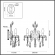 Бра E14 2*40W VERSIA HALL ODL23 627 ODEON LIGHT 4977/2W, схема товара Бра E14 2*40W VERSIA HALL ODL23 627 ODEON LIGHT 4977/2W, схема товара