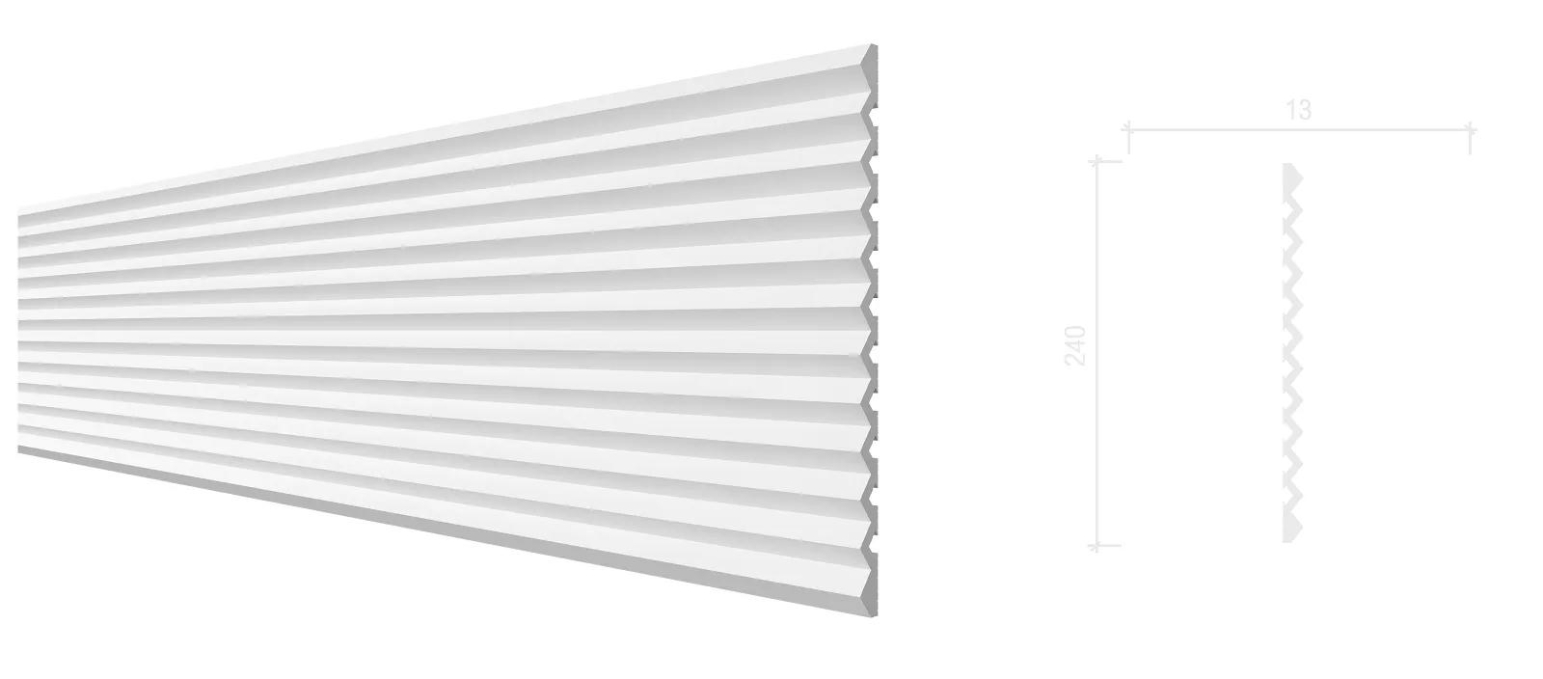 Стеновая панель Decor-Dizayn DD912(3m), 240x13x3000 мм Стеновая панель Decor-Dizayn DD912(3m), 240x13x3000 мм