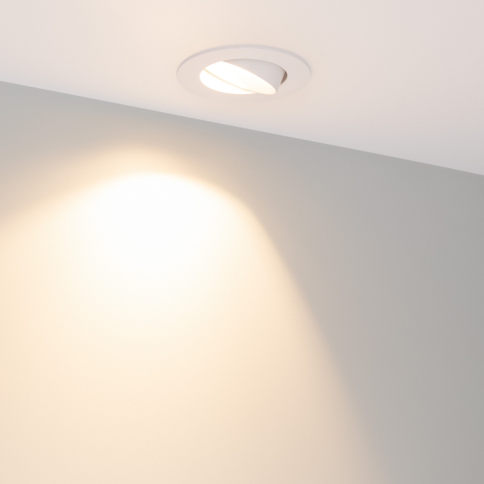 Светильник MS-ATOLL-BUILT-TURN-R94-10W Warm3000 (WH, 36 deg, 230V), Arlight, 044598, изображение 3 Светильник MS-ATOLL-BUILT-TURN-R94-10W Warm3000 (WH, 36 deg, 230V), Arlight, 044598, изображение 3