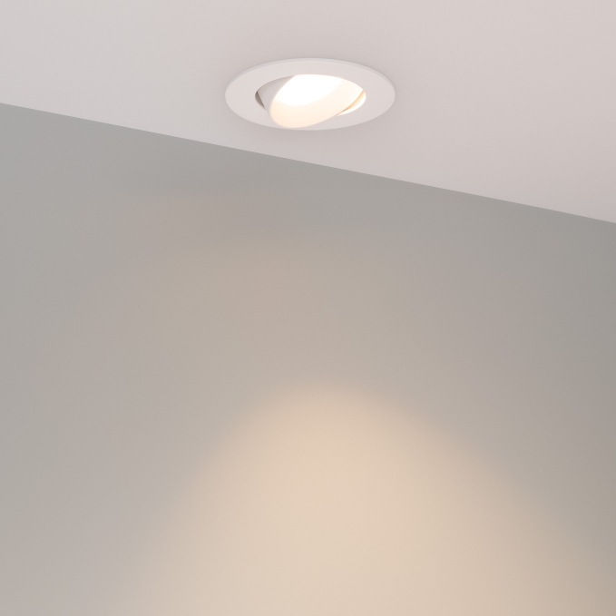 Светильник MS-ATOLL-BUILT-TURN-R94-10W Warm3000 (WH, 36 deg, 230V), Arlight, 044598, изображение 4 Светильник MS-ATOLL-BUILT-TURN-R94-10W Warm3000 (WH, 36 deg, 230V), Arlight, 044598, изображение 4