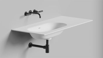 Подвесная раковина Salini Onda Flow Oval 72 14022042MN 40 см белая матовая Подвесная раковина Salini Onda Flow Oval 72 14022042MN 40 см белая матовая