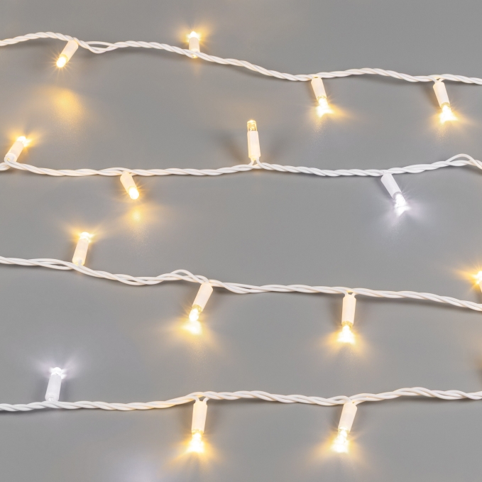 Светодиодная гирлянда ARD-STRING-PRO-10000-WHITE-100LED-FLASH WARM (230V, 7W), Arlight, 025840, изображение 2 Светодиодная гирлянда ARD-STRING-PRO-10000-WHITE-100LED-FLASH WARM (230V, 7W), Arlight, 025840, изображение 2