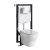 Система инсталляции с унитазом WasserKRAFT Vils 56TLT.010.ME.CH04.H001