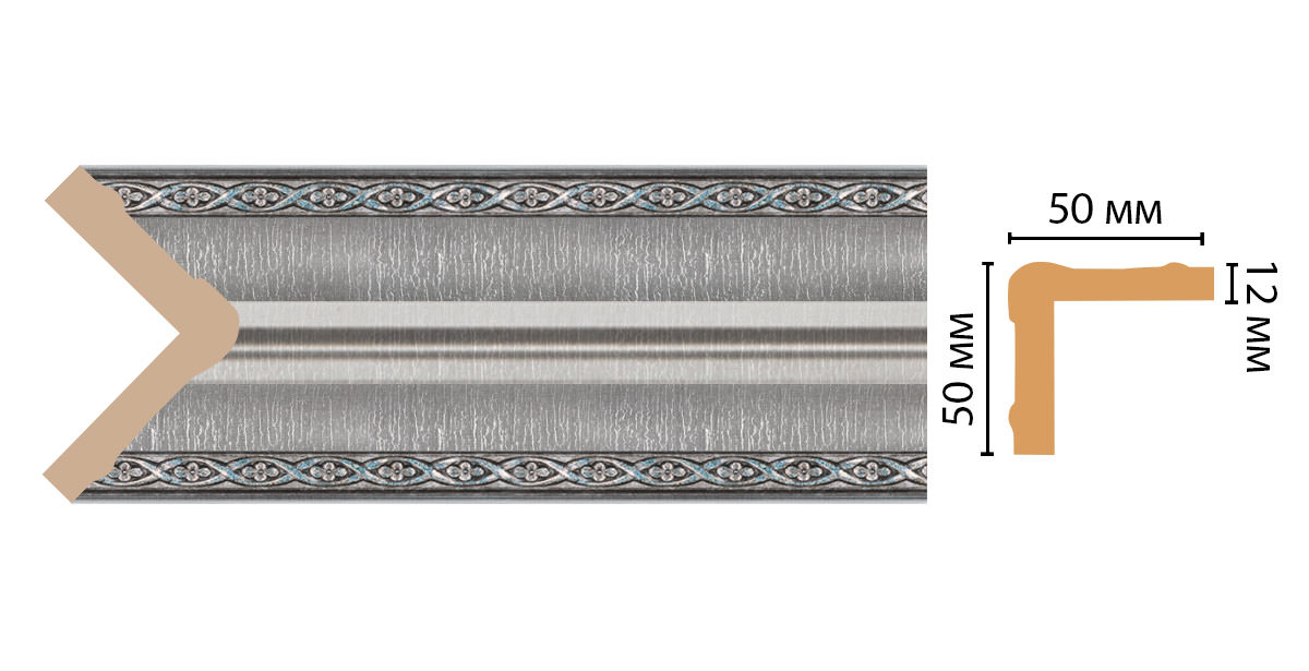 Угол Decomaster 142-55, 50x50x2400 мм Угол Decomaster 142-55, 50x50x2400 мм