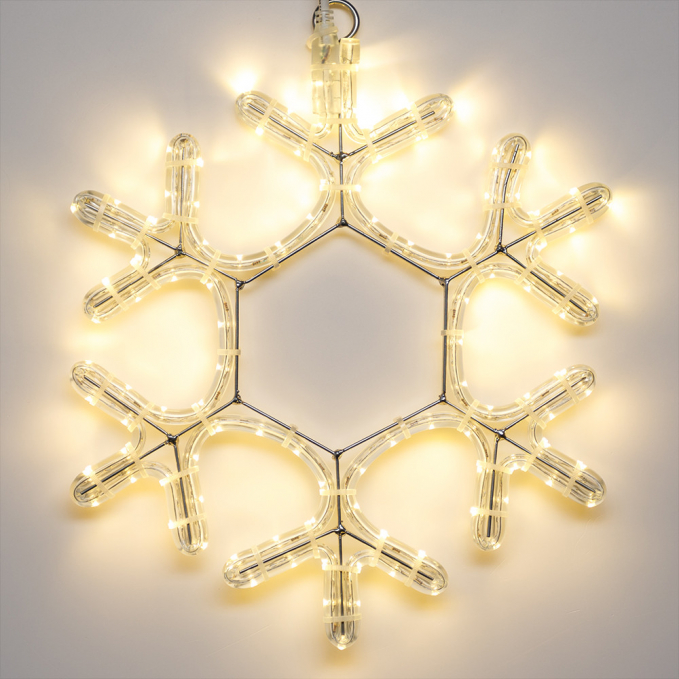 Фигура cветодиодная ARD-SNOWFLAKE-M7-450x375-108LED Warm (230V, 6.5W), Arlight, 025315, изображение 3 Фигура cветодиодная ARD-SNOWFLAKE-M7-450x375-108LED Warm (230V, 6.5W), Arlight, 025315, изображение 3