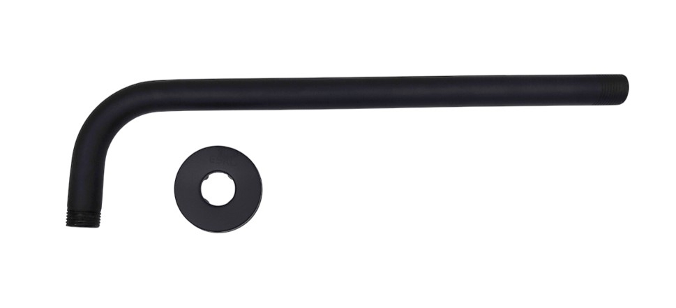 Кронштейн для верхнего душа Esko SH376 black матовый черный