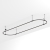Основание ART-APRIORI-OVAL-ROD-400-4000x1000 (BK), Arlight, 048512