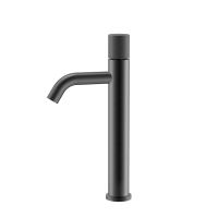Смеситель для раковины Boheme Stick 122-GM.4 вороненая сталь