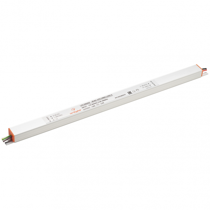 Блок питания ARV-24060-LONG-D (24V, 2.5A, 60W), Arlight, 023265(1), изображение 1 Блок питания ARV-24060-LONG-D (24V, 2.5A, 60W), Arlight, 023265(1), изображение 1