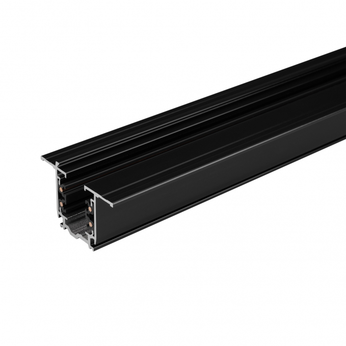 Трек встраиваемый LGD-4TR-TRACK-F-1000-BK-M (D), Arlight, 055349, изображение 1 Трек встраиваемый LGD-4TR-TRACK-F-1000-BK-M (D), Arlight, 055349, изображение 1