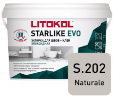 Затирка эпоксидная Litokol Starlike Evo S.202 Naturale, 1 кг Затирка эпоксидная Litokol Starlike Evo S.202 Naturale, 1 кг
