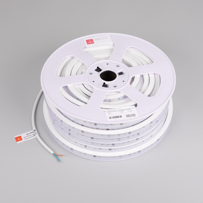 Светодиодная лента герметичная ARL-PV-A84-17mm 230V Warm3000 (14 W/m, IP65, FlickerFree, 30m), Arlight, 054684, изображение 4 Светодиодная лента герметичная ARL-PV-A84-17mm 230V Warm3000 (14 W/m, IP65, FlickerFree, 30m), Arlight, 054684, изображение 4