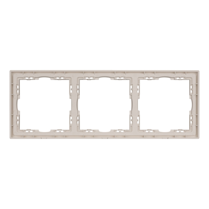 Рамка пластиковая FRM-NOBE-SFPL-3-CA, Arlight, 059458, изображение 2 Рамка пластиковая FRM-NOBE-SFPL-3-CA, Arlight, 059458, изображение 2