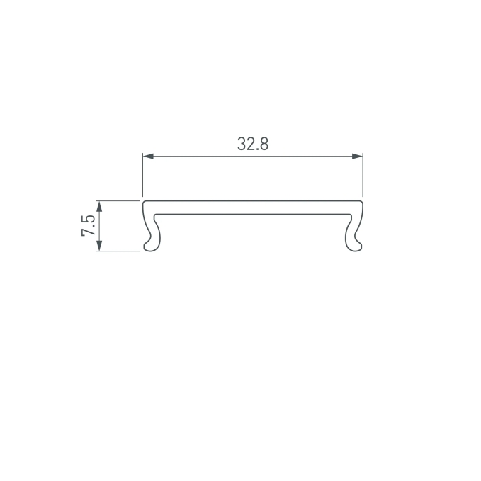 Экран ARH-LINE-3750A-2000 CLEAR, Arlight, 019626, изображение 2 Экран ARH-LINE-3750A-2000 CLEAR, Arlight, 019626, изображение 2