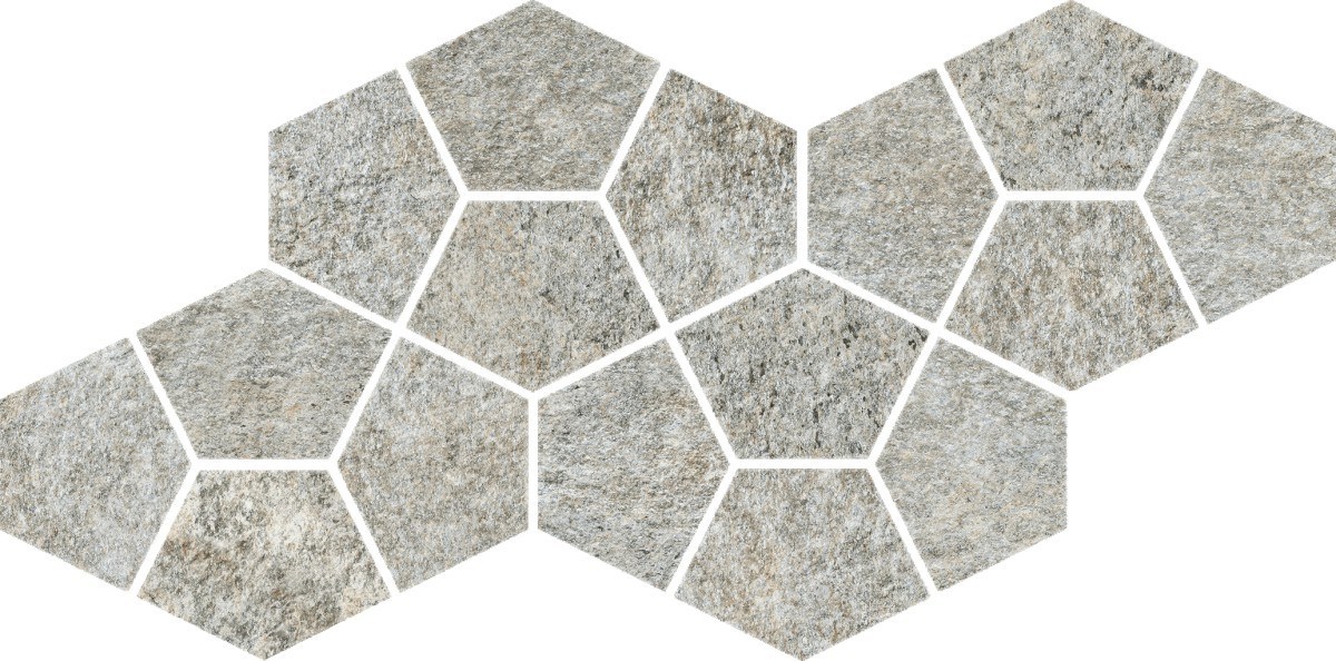 Мозаика Italon Magma Silver Prism 20.5x41.3, 620110000246 Мозаика Italon Magma Silver Prism 20.5x41.3, 620110000246